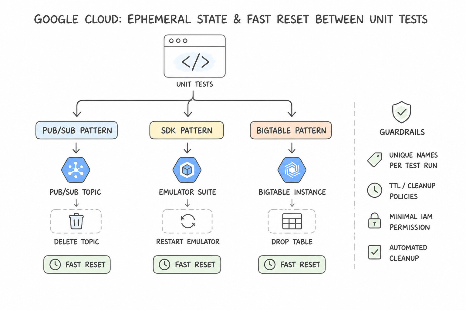 Ephemeral State & Fast Reset Between Unit Tests Architecture (2.1a)