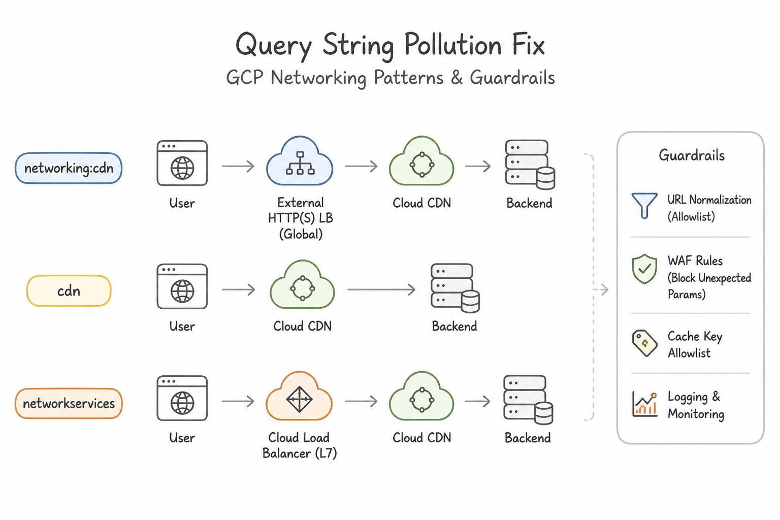 Query String Pollution Fix Architecture (3.2c)