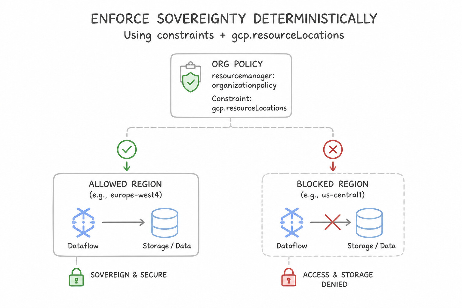 Regional considerations (data sovereignty) for data access and storage — Enforce Sovereignty Deterministically